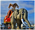 "Lucy the Elephant" - Built 1882 - National  Historic Landmark