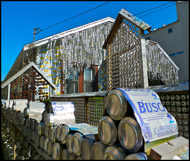 The 50,000 Beer Can House