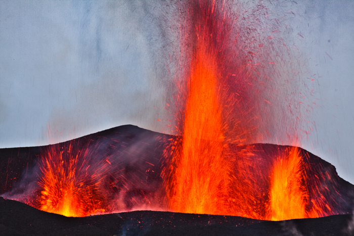 Orange Volcano