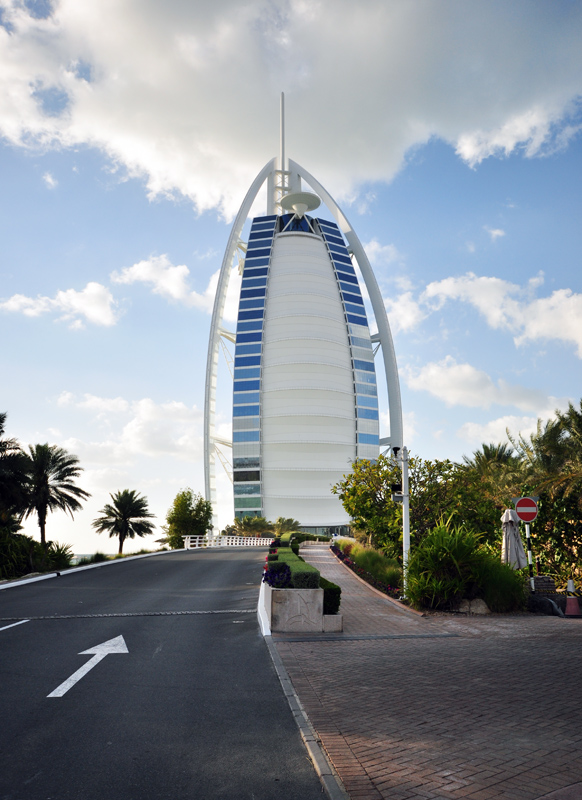 Entrance to Burj Al Arab