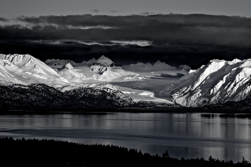 Land, Sky, Water.