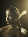 Kimberly with Feather