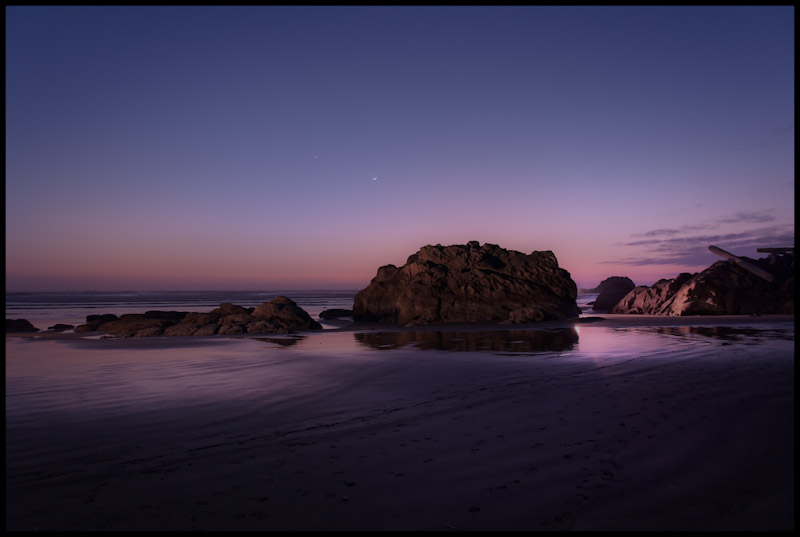 Moonrise On A Distant Shore