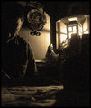 Alone by candle light