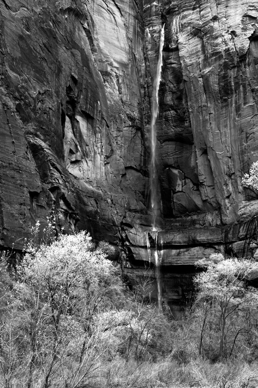 Falls at Temple of Sinawava