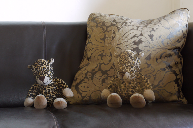 "Tigger" demonstrates the art of camouflage
