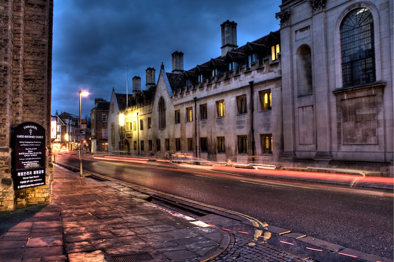 A Trumpington Street Blur
