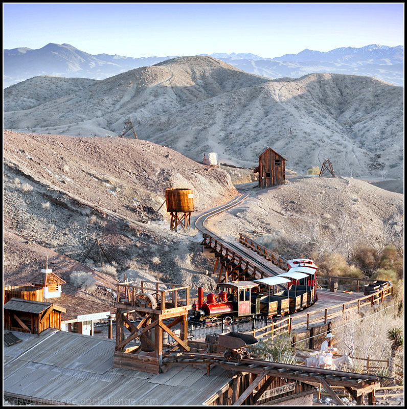 Old Train at Ghost Town