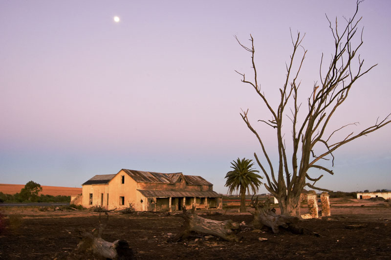 Derelict farmhouse