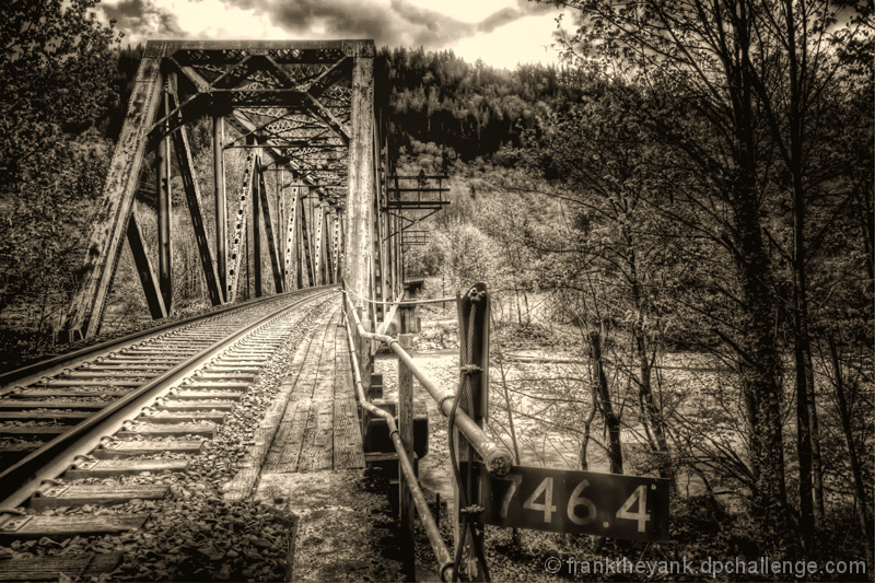 North Cascades Train Trestle