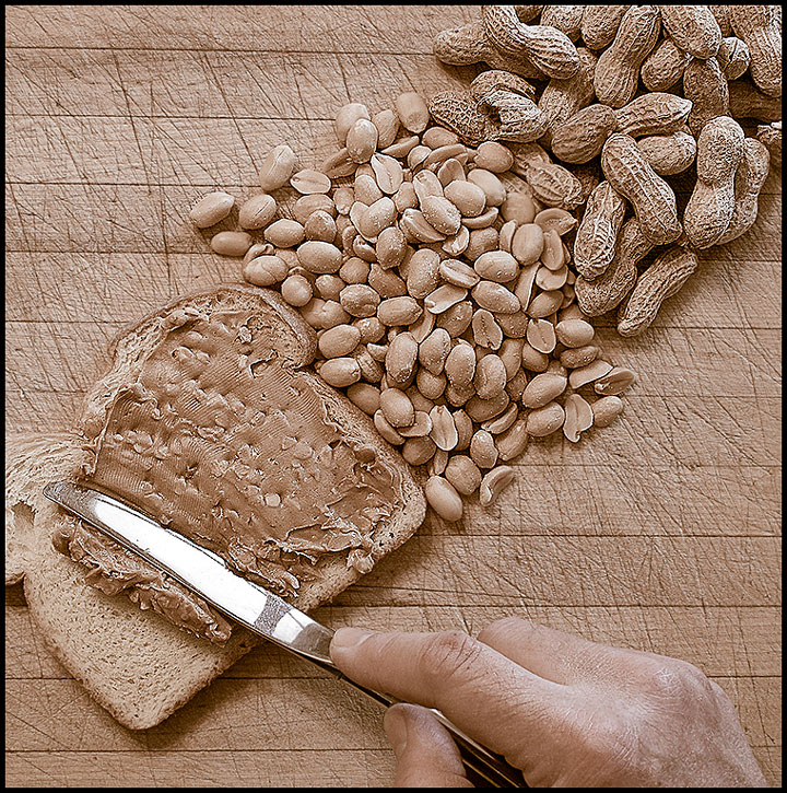 Peanuts In Three Forms