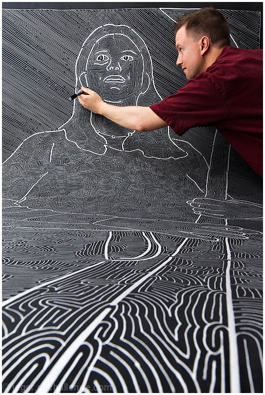 Large Scale Maze Portraits