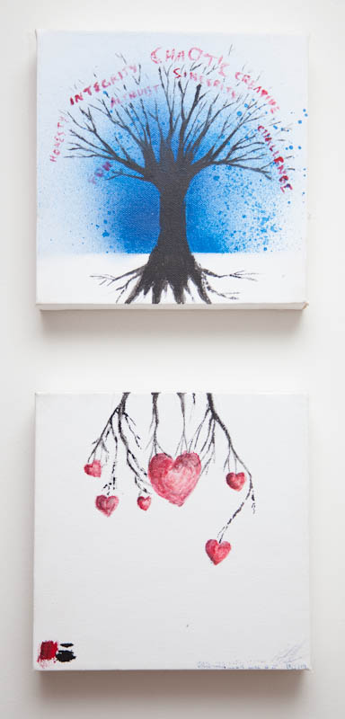 What my life would look like if it were a tree that grew on hearts...