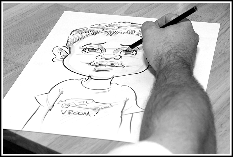 Caricature sketching