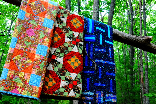 Nature's Quilt Rack