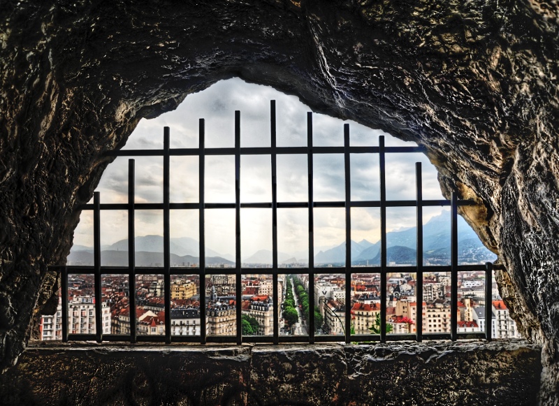 Jail with a view