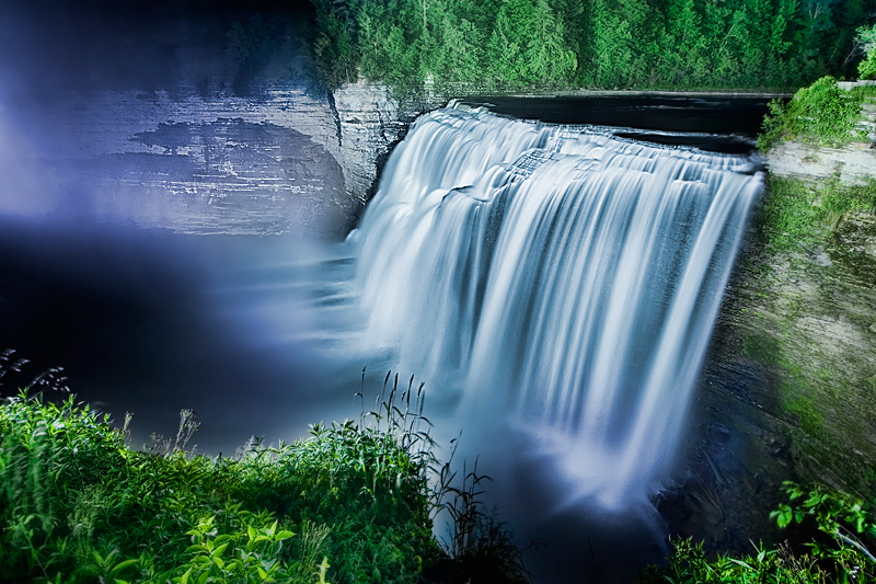 Middle Falls, Genesee River