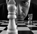 Homage to Philippe Halsman's - Bobby Fischer