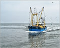 Returning home with the catch