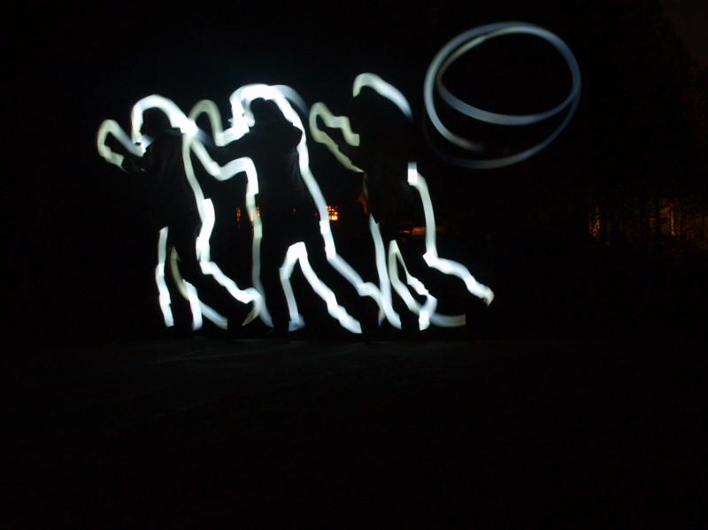 Running at night 