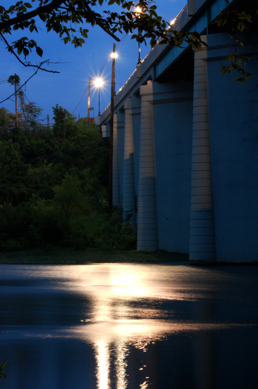 An Evening by the Bridge