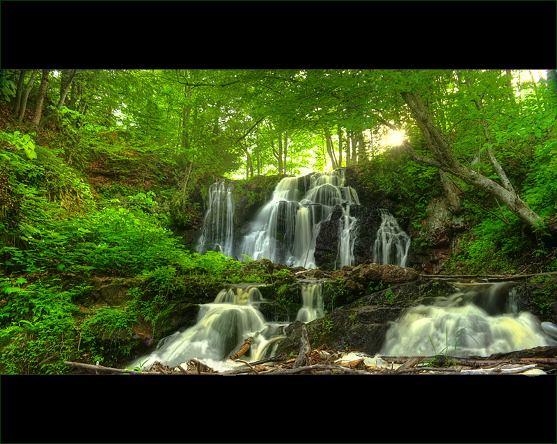 Sunset Over Sugarland Falls