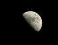 Half Tilted Moon