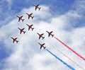 Red Arrows - Battle of Britain Spitfire Tribute- Professional Precision