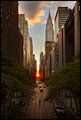 Manhattanhenge 2010