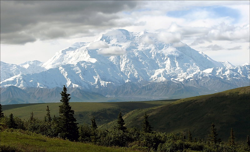 Break in the Clouds - Denali National Park