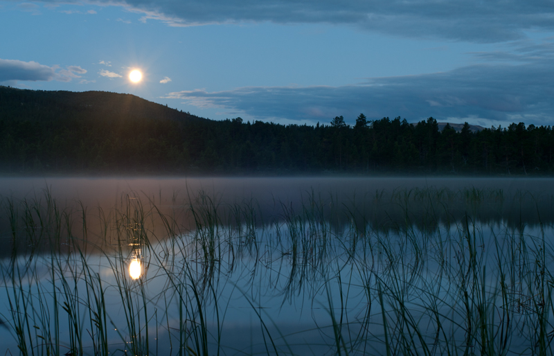 Moonlit Lake