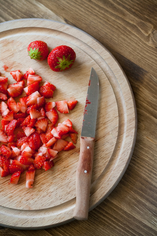 fresh strawberries