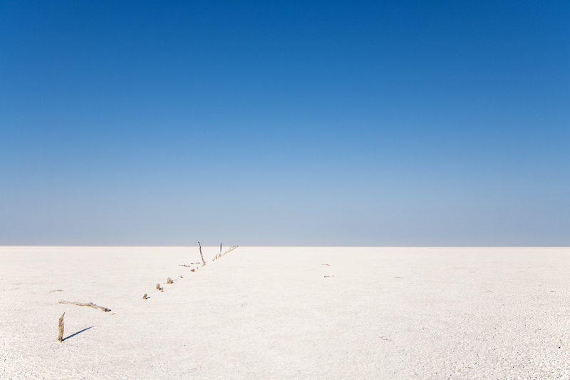 Salt Flats and Fence