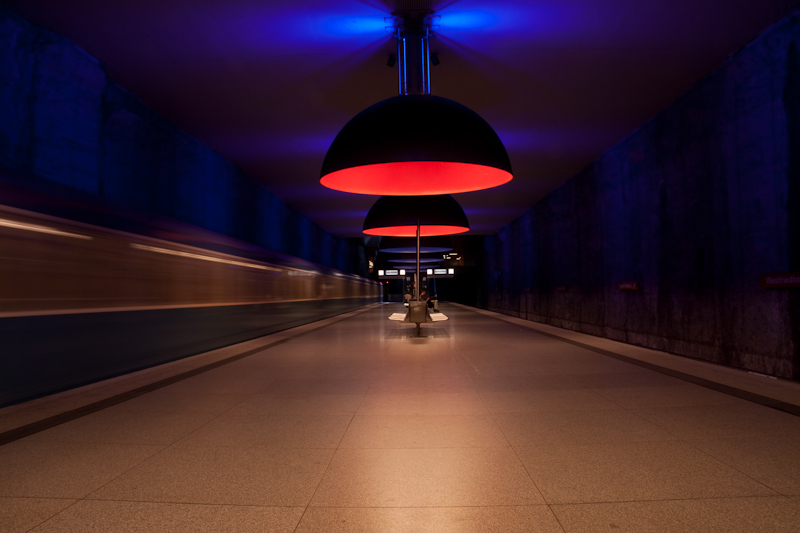 Underground Station - Munich Westfriedhof