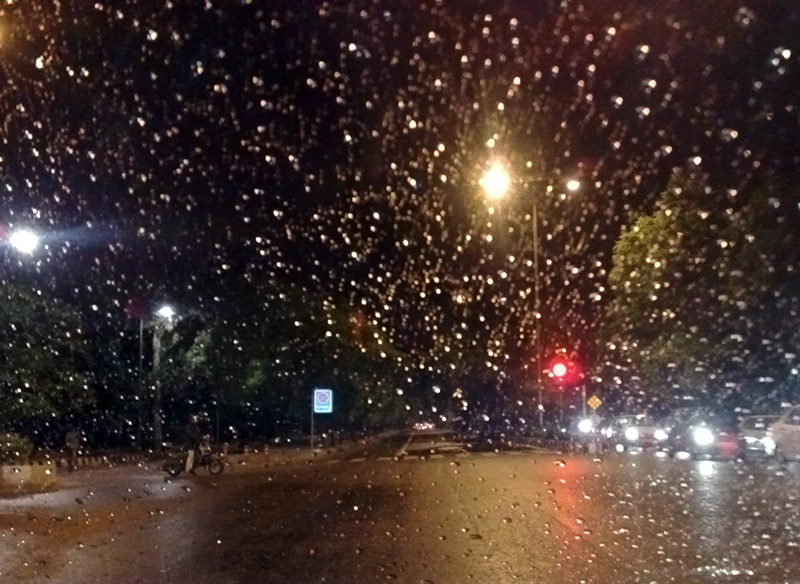 Under Midnight Drizzle