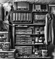 Workshop with a skull