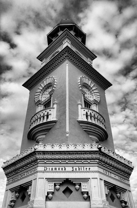 The Queen Victoria Memorial Clock Tower 