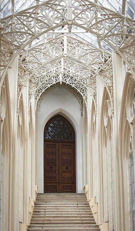 Hluboká Chateau Side Entrance