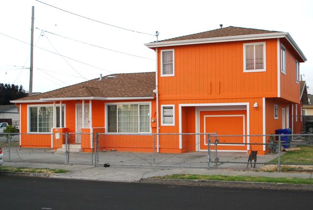 orange house