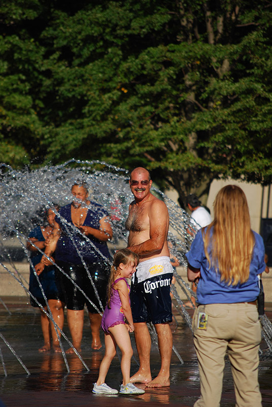 Summer Fountain Fun - Boston Cools Off