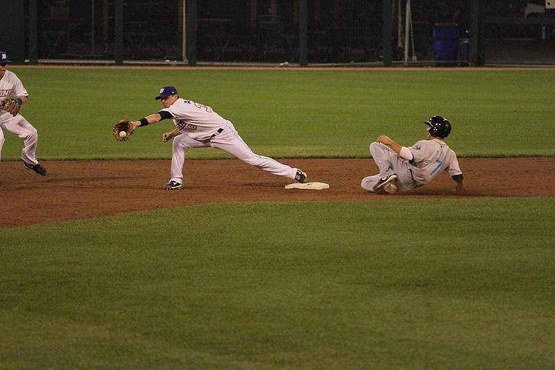 Sports: Close play at 2nd