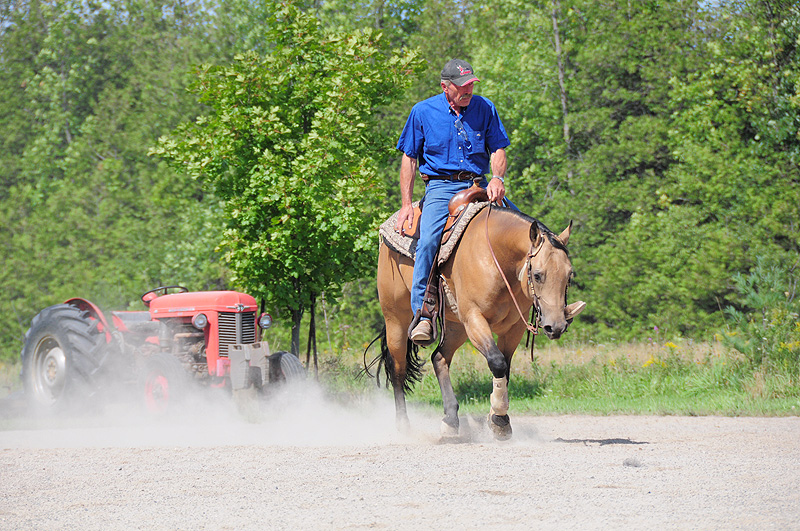 Horsepower leaves technology in the dust