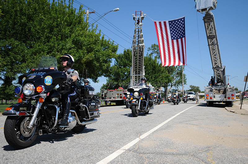 Police Lead Motorcycle Ride for Charity