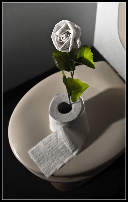 A rose from any other paper would smell, well, probably sweeter, actually...