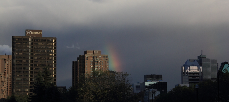 rainbow after the rain