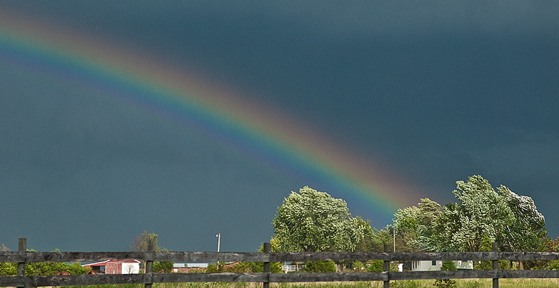 Rainbow Before the Storm