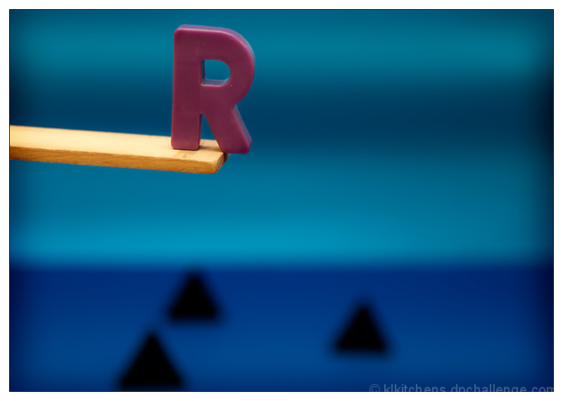 'R' walk the plank