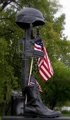 Tribute to a soldier.  ( Wish you were here )