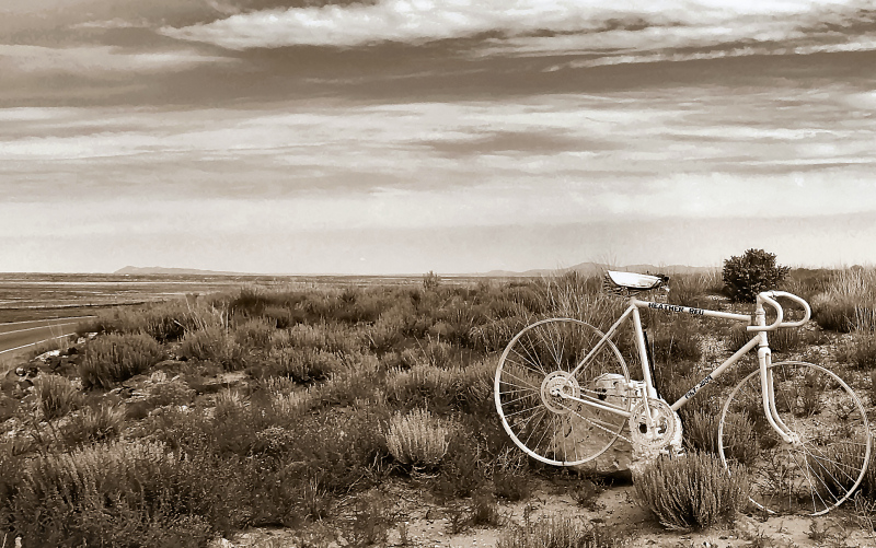 Ghost Bike at Double Eagle