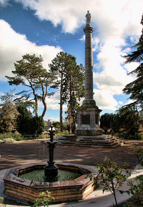 Dr Evan Pierce Memorial Garden,Denbigh.